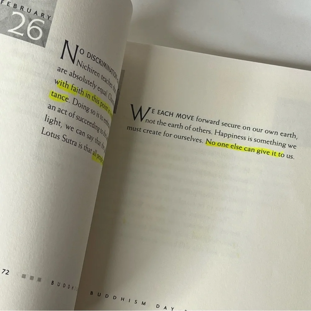 Buddhism Day by Day Wisdom for Modern Life by Daisaku Ikeda Daily Reading Book